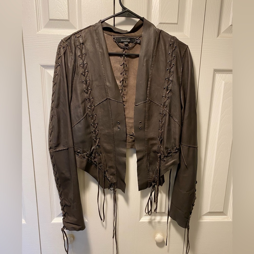 Muubaa Lamb Leather jacket